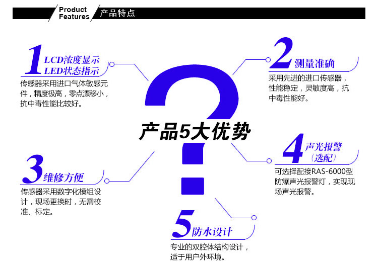 乙醇气体报警器优势