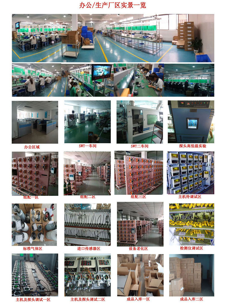 乙醇气体报警器生产车间